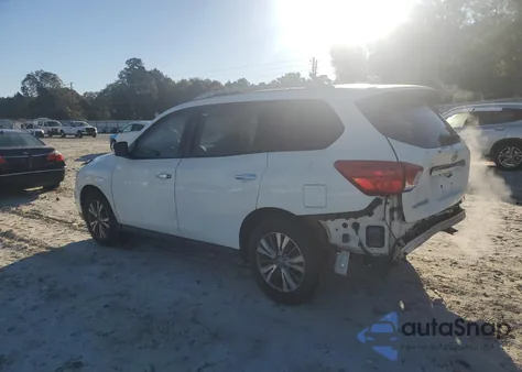 2019 Nissan Pathfinder S из США, поврежденный, VIN 5N1DR2MN2KC585086